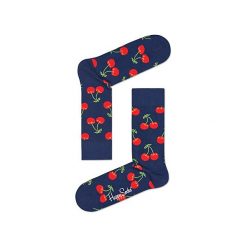Skarpety Happy Socks Cherry (CHE01-6000). Czerwone skarpetki męskie marki Happy Socks, z bawełny. Za 23,99 zł.
