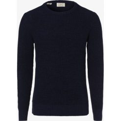 Selected - Sweter męski – Slhned, niebieski. Niebieskie swetry męskie Selected, s, bez wzorów, z dzianiny, eleganckie, bez kołnierzyka, bez kaptura. Za 229,95 zł.