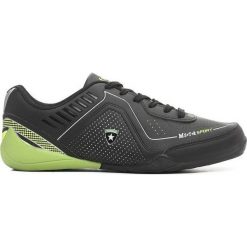 Czarno-Zielone Buty Sportowe Run!. Czarne buty sportowe męskie marki Born2be, na sznurówki. Za 69,99 zł.
