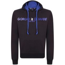 Giorgio Di Mare Bluza Męska L Czarna. Czarne bluzy męskie Giorgio di Mare, m, bez wzorów, z kapturem, bez rękawów, z kapturem. Za 199,00 zł.