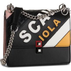 Torebka SCA'VIOLA - T-60 Black. Czarne torebki klasyczne damskie Sca'viola, bez wzorów, ze skóry ekologicznej, klasyczne, bez dodatków. W wyprzedaży za 259,00 zł.