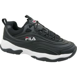 Fila Ray Low 1010561-12A buty sneakers, buty sportowe męskie czarne 46. Czarne buty sportowe męskie Fila, na lato, ze skóry, bez zapięcia. W wyprzedaży za 349,99 zł.