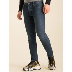 Jeansy Slim Fit Emporio Armani 6G1J75 1DIGZ 0942. Niebieskie jeansy męskie Emporio Armani, m, bez wzorów, z elastanu. W wyprzedaży za 489,00 zł.