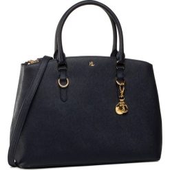 Torebka LAUREN RALPH LAUREN - Dbl Zip Stch 431802427001 Lauren Nav. Niebieskie torebki klasyczne damskie Lauren Ralph Lauren, bez wzorów, ze skóry, klasyczne, na ramię, bez dodatków. Za 1479,00 zł.