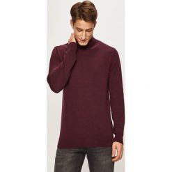 Brave Soul - Sweter. Fioletowe swetry męskie Brave Soul, xl, bez wzorów, z bawełny, z golfem, bez kaptura. W wyprzedaży za 49,90 zł.