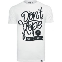 T-shirty męskie: Fuchsteufelswild Don't Hope - Work Hard T-Shirt biały