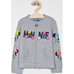 Blukids - Bluza dziecięca 98-134 cm. Szare bluzy dziewczęce Blukids, z nadrukiem, z elastanu, bez kaptura. W wyprzedaży za 49,90 zł.