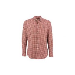 Koszule z długim rękawem Harmont Blaine CAMICIA 2954. Czerwone koszule męskie Harmont Blaine, xl, bez wzorów, bez kołnierzyka, z długim rękawem. Za 626,52 zł.
