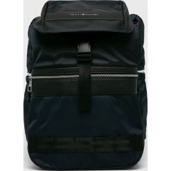 Tommy Hilfiger - Plecak. Niebieskie plecaki męskie TOMMY HILFIGER, bez wzorów, z poliesteru. W wyprzedaży za 449,90 zł.