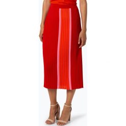 Marc Cain Collections - Sukienka damska, czerwony. Czerwone sukienki damskie Marc Cain Collections, w paski, bez kołnierzyka, bez rękawów. Za 799,95 zł.