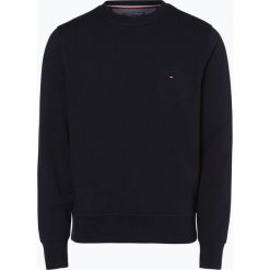Tommy Hilfiger - Męska bluza nierozpinana, niebieski. Szare bluzy męskie rozpinane marki TOMMY HILFIGER, z bawełny. Za 399,95 zł.