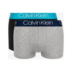 Calvin Klein 2-pack Bokserki Czarny Szary. Szare bokserki męskie Calvin Klein, bez wzorów, z elastanu. Za 163,95 zł.
