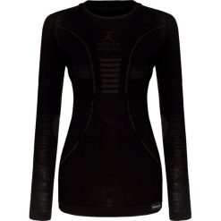 Koszulka X-BIONIC APANI MERINO Czarny. Czarne koszulki termoaktywne damskie marki X BIONIC, z wełny. Za 650,00 zł.