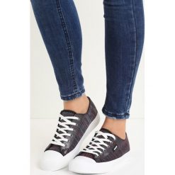 Czarne Trampki Feels Good. Czarne trampki i tenisówki damskie Born2be, z materiału. Za 49,99 zł.