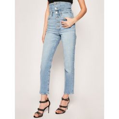 Jeansy Slim Fit Guess Girl Pin Up W02A06 D3LD2. Niebieskie jeansy damskie Guess. W wyprzedaży za 339,00 zł.