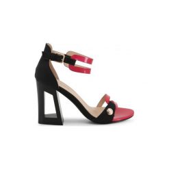 Laura Biagiotti Sandały 5309. Sandały damskie Laura Biagiotti, w paski, z gumy, bez obcasa, z paskami. Za 199,00 zł.