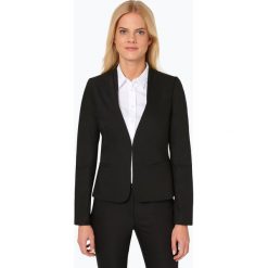 Marie Lund - Blezer damski – Coordinates, czarny. Czarne bolerka i narzutki damskie marki Marie Lund, bez wzorów, z bawełny, z krótkim rękawem. Za 349,95 zł.