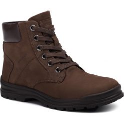 Trapery GEOX - J Navado B. A J845HA 032BC C6677 S Dk Brown. Pomarańczowe śniegowce chłopięce Geox, bez zapięcia. W wyprzedaży za 219,00 zł.