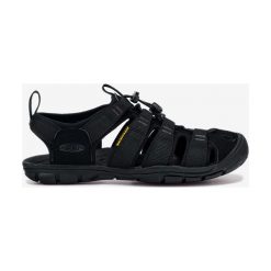 Keen Clearwater Cnx Sandały Czarny. Czarne sandały damskie Keen, w paski, z materiału, bez obcasa, z paskami. Za 447,95 zł.