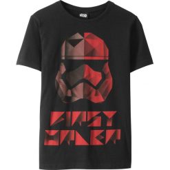 Odzież chłopięca: T-shirt „Star Wars” bonprix czarny z nadrukiem
