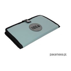 Portfel szarobłekit #8. Niebieskie portfele damskie Pakamera, ze skóry. Za 120,00 zł.
