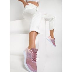 Różowe Buty Sportowe Amavia. Różowe buty sportowe damskie Renee, z nadrukiem, sportowe, do biegania. Za 99,99 zł.