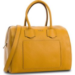 Torebka FURLA - Alba 984394 B BTE2 HSF Ginestra e. Żółte kuferki damskie marki Furla, ze skóry, bez dodatków. W wyprzedaży za 1219,00 zł.