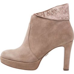 Botki damskie: Tamaris Heart & Sole Botki na obcasie taupe
