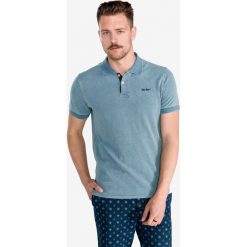 Pepe Jeans Francis Polo Koszulka Niebieski. Niebieskie podkoszulki męskie Pepe Jeans, s, bez wzorów, z bawełny, vintage, bez rękawów. Za 292,95 zł.