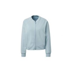 Bluzy dresowe adidas Bluza typu bomber ID Glory. Niebieskie bluzy damskie Adidas, s, bez wzorów, z dresówki, bez rękawów, bez kaptura. Za 160,30 zł.