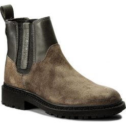 Botki damskie lity: Sztyblety NAPAPIJRI - Reese 15743179 Iron Grey N82