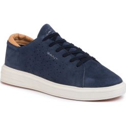 Sneakersy GANT - Fairville 20633525 Marine G69. Niebieskie sneakersy męskie GANT, bez zapięcia. W wyprzedaży za 379,00 zł.