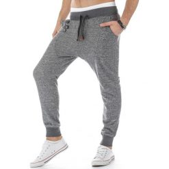 Spodnie dresowe męskie: Baggy spodnie (ux0222)