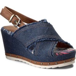 Rzymianki damskie: Sandały MARCO TOZZI – 2-28390-38 Jeans Comb 811
