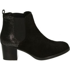 Botki - 6425 CR-P NER. Czarne botki damskie zamszowe marki Venezia. Za 199,00 zł.