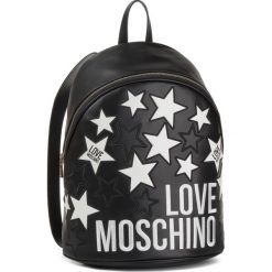 Plecak LOVE MOSCHINO - JC4086PP1ALM0000 Nero. Czarne plecaki damskie Love Moschino, bez wzorów, ze skóry ekologicznej. Za 999,00 zł.