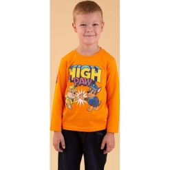 TXM T-SHIRT DZIECIĘCY CHŁOPIĘCY LONG 92 POMARAŃCZOWY. Pomarańczowe t-shirty chłopięce TXM, bez wzorów, bez rękawów. Za 19,99 zł.