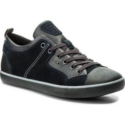 Trampki GEOX - U Smart A U74X2A 022PG C4002 Navy. Niebieskie trampki męskie marki Geox, z materiału, na sznurówki. W wyprzedaży za 279,00 zł.