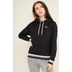 Bluza EA7 Emporio Armani 6GTM29 TJ31Z 1200. Czarne bluzy damskie EA7 Emporio Armani, s, bez wzorów, z elastanu, bez rękawów, bez kaptura. W wyprzedaży za 239,00 zł.