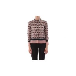 Koszule Elisabetta Franchi CA22996E2. Różowe koszule damskie Elisabetta Franchi, bez wzorów, bez kołnierzyka, bez rękawów. Za 850,71 zł.