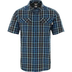 Koszula The North Face Pine Knot T92S7X2UN - niebieski. Niebieskie koszule męskie The North Face, s, bez wzorów, bez kołnierzyka, bez rękawów. Za 145,99 zł.
