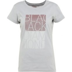 Topy sportowe damskie: Black Diamond BLOCK TEE Tshirt z nadrukiem aluminium