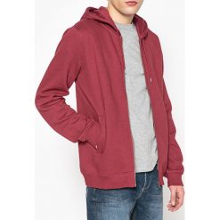 Bluza z kapturem zapinana na zamek. Czarne bluzy męskie rozpinane marki R édition, l, z bawełny, z długim rękawem, długie, z kapturem. Za 70,52 zł.