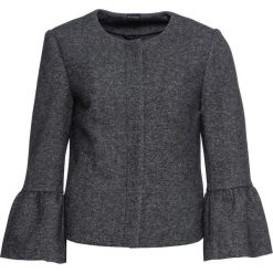 Krótkie wdzianko bonprix czarny melanż. Czarne żakiety damskie bonprix, bez wzorów. Za 124,99 zł.