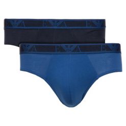 Komplet 2 par slipów Emporio Armani Underwear 111733 9A715 61535. Slipy męskie Emporio Armani Underwear, m, bez wzorów. W wyprzedaży za 109,00 zł.