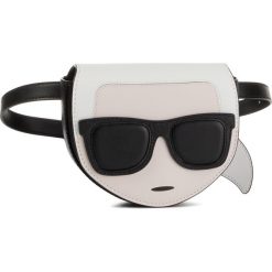 Saszetka nerka KARL LAGERFELD - 96KW3080 Black. Czarne nerki damskie KARL LAGERFELD, bez wzorów, ze skóry, bez dodatków. Za 1049,00 zł.