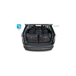 SKODA KODIAQ, 2017- TORBY DO BAGAŻNIKA 5 SZT KJUST - 7037024. Torby podróżne KJUST, bez wzorów, z kauczuku, klasyczne. Za 1379,00 zł.