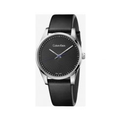 Calvin Klein Steadfast Zegarek Czarny. Czarne zegarki męskie Calvin Klein, srebrne. Za 1007,95 zł.