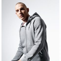 Jordan Bluza M J Jumpman Fleece Fz , szary, rozmiar M. Szare bluzy męskie Nike, m, bez wzorów, z bawełny, z kapturem, bez rękawów, z kapturem. Za 279,99 zł.