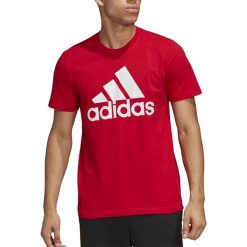 ADIDAS MUST HAVES BADGE OF SPORT > FL3943. Koszulki męskie Adidas, xxl, bez wzorów, z bawełny, bez kołnierzyka, z krótkim rękawem, krótkie. Za 99,99 zł.